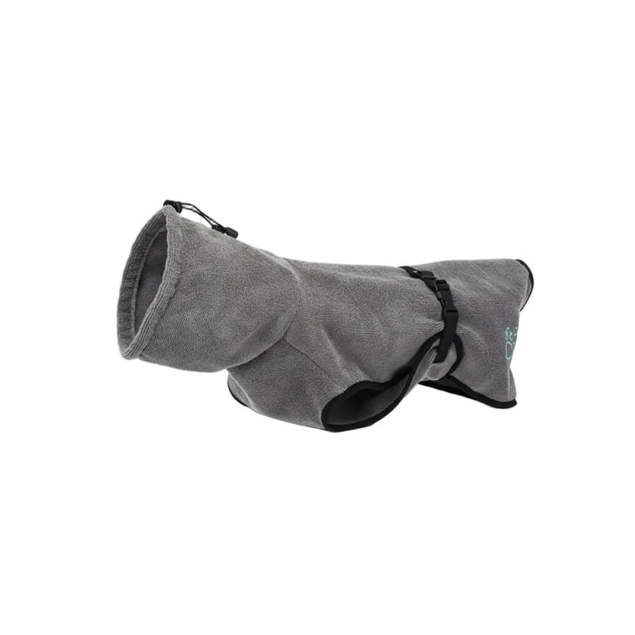 Trixie - Badjas & Huisoverall Badstof Grijs - Diverse maten - Bivakshop