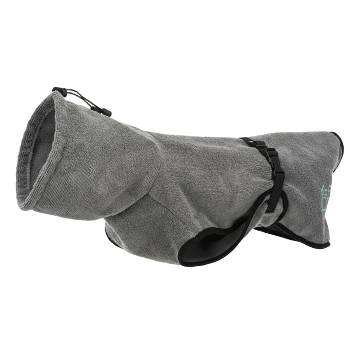 Trixie - Badjas & Huisoverall Badstof Grijs - Diverse maten - Bivakshop
