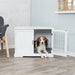 Trixie - Bench Home Kennel Hond - Wit - Bivakshop