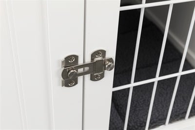 Trixie - Bench Home Kennel Hond - Wit - Bivakshop