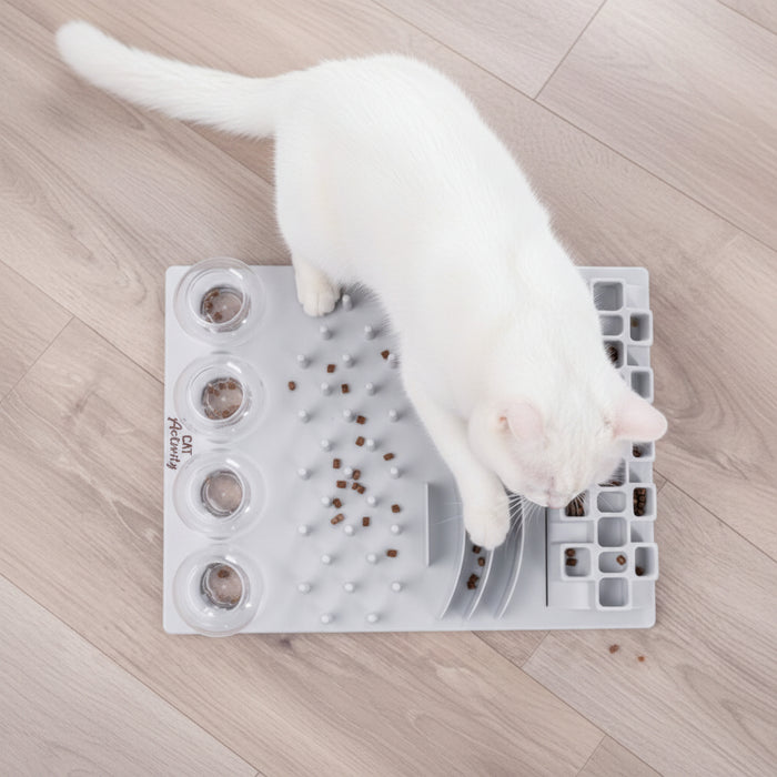 Trixie - Cat Activity Fun Board - Intelligentiespel Niveau 2 - 30 x 40 cm - Bivakshop