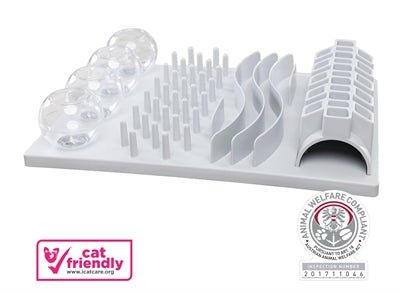 Trixie - Cat Activity Fun Board - Intelligentiespel Niveau 2 - 30 x 40 cm - Bivakshop