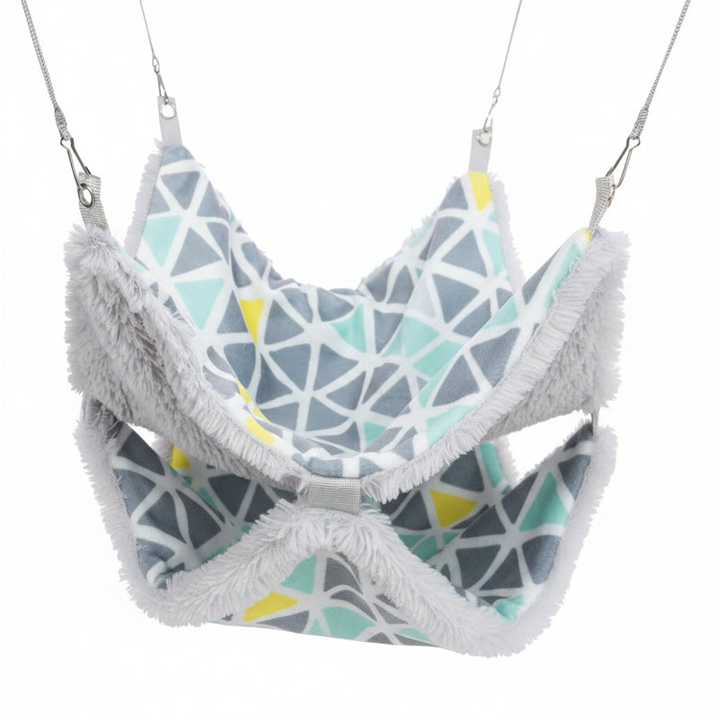 Trixie - Hangmat Sunny - 2 Verdiepingen Pluche (30x30 cm) - Bivakshop