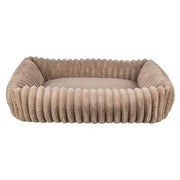 Trixie - Hondenmand Lonni - Ribfluweel Hoekig Lichtbruin - Diverse Maten - Bivakshop