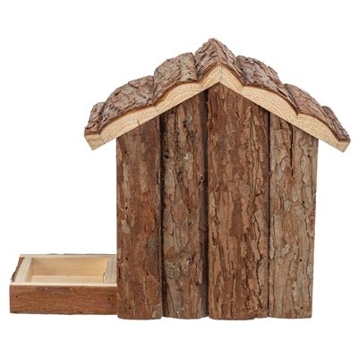 Trixie - Huis Henna - Natuurlijk Schorshout Speelhuis (27x15x21 cm) - Bivakshop
