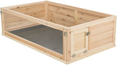 Trixie - Indoor Ren Cavia - Hout & Plexiglas (2 varianten) - Bivakshop