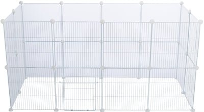 Trixie - Indoorren - Flexibel Speelparadijs Wit (140 x 70 cm) - Bivakshop