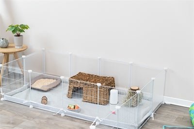 Trixie - Indoorren - Flexibel Speelparadijs Wit (140 x 70 cm) - Bivakshop