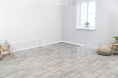 Trixie - Indoorren - Flexibel Speelparadijs Wit (140 x 70 cm) - Bivakshop