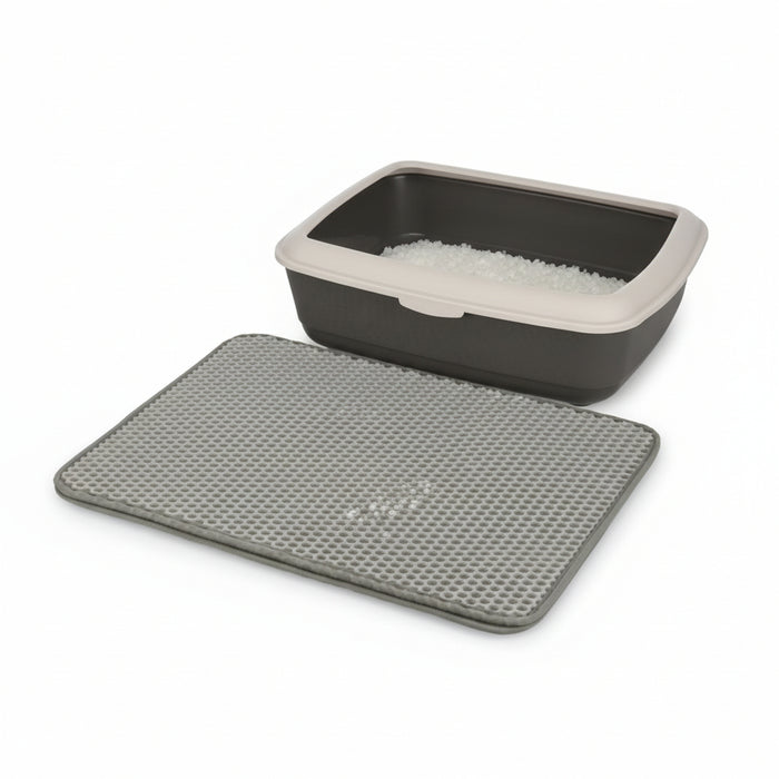 Trixie - Kattenbak Uitloopmat Eva - Grijs - 45x35 cm / 55x40 cm - Bivakshop