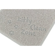 Trixie - Kattenbakmat PVC - Lichtgrijs - 45x37 cm / 60x40 cm - Bivakshop