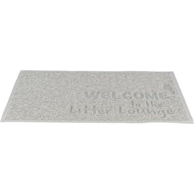 Trixie - Kattenbakmat PVC - Lichtgrijs - 45x37 cm / 60x40 cm - Bivakshop