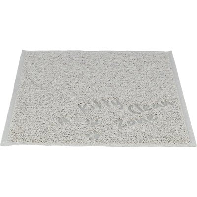 Trixie - Kattenbakmat PVC - Lichtgrijs - 45x37 cm / 60x40 cm - Bivakshop
