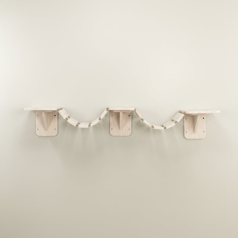 Trixie - Klim / Klauterladder Wand - 150 x 30 cm - Taupe - Bivakshop