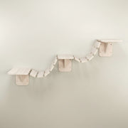 Trixie - Klim / Klauterladder Wand - 150 x 30 cm - Taupe - Bivakshop