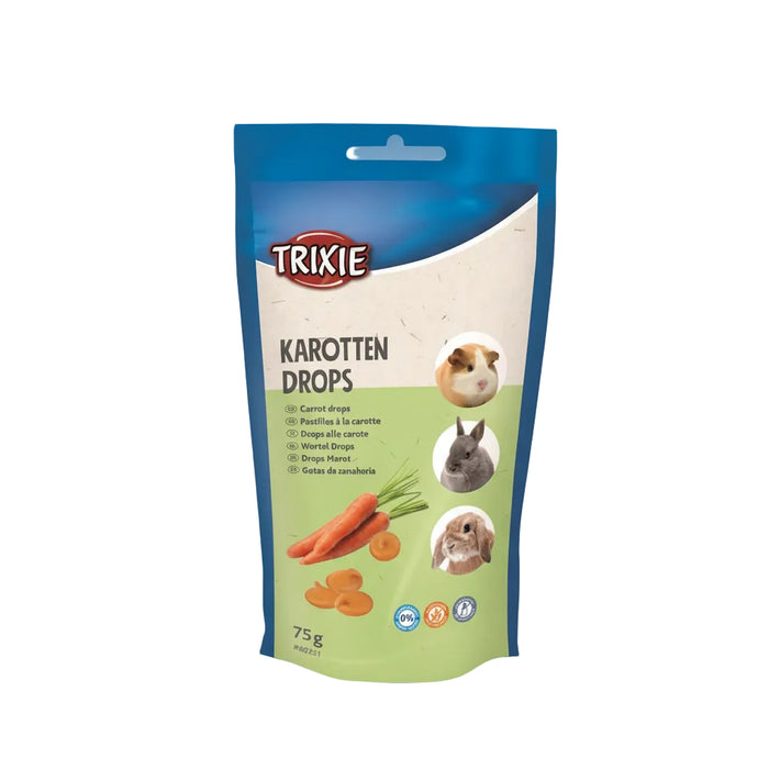 Trixie - Knaagdier Drops - Wortel (75 gr) - Bivakshop