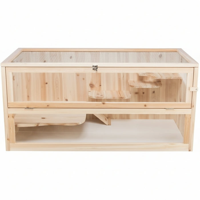 Trixie - Knaagdierverblijf Hout - Luxe Graaf - en Speelparadijs (100 cm) - Bivakshop