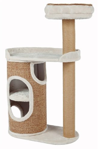 Trixie - Krabpaal Falco (117 cm) – Compact met Mand & Jute Krabvlakken - Bivakshop