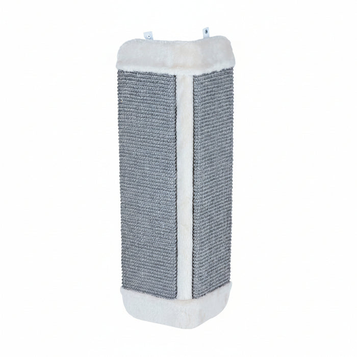 Trixie - Krabplank Hoekmodel (60 cm) – Sisal met Kattenkruid – Muurbescherming - Bivakshop