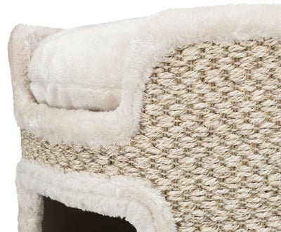 Trixie - Krabton Ria (37 cm) – Compact, Sisal & Pluche Schuilplaats - Bivakshop