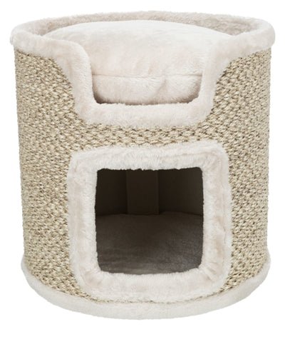 Trixie - Krabton Ria (37 cm) – Compact, Sisal & Pluche Schuilplaats - Bivakshop