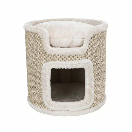 Trixie - Krabton Ria (37 cm) – Compact, Sisal & Pluche Schuilplaats - Bivakshop
