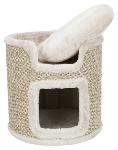 Trixie - Krabton Ria (37 cm) – Compact, Sisal & Pluche Schuilplaats - Bivakshop