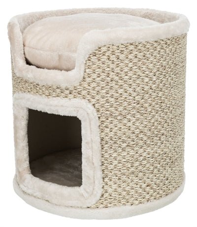 Trixie - Krabton Ria (37 cm) – Compact, Sisal & Pluche Schuilplaats - Bivakshop