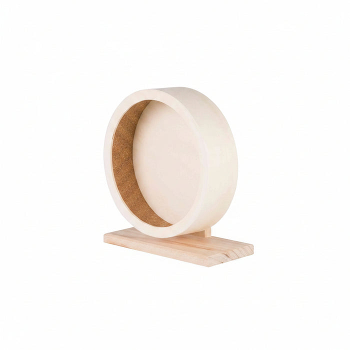 Trixie - Looprad Hout - Stil Hamsterwiel met Kurk (3 varianten) - Bivakshop