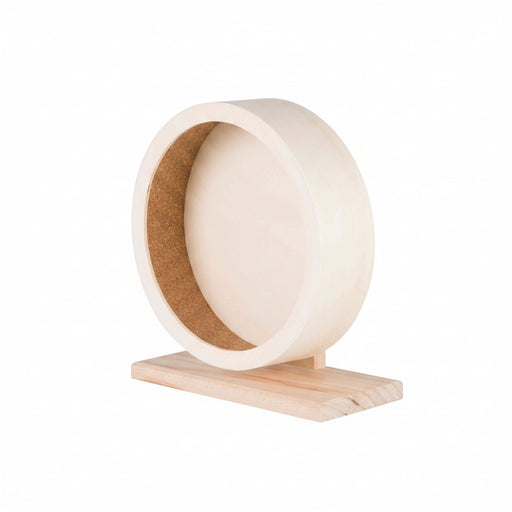 Trixie - Looprad Hout - Stil Hamsterwiel met Kurk (3 varianten) - Bivakshop