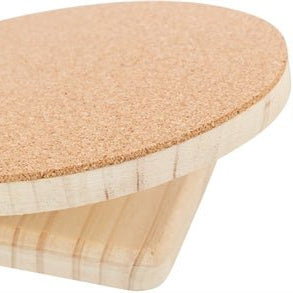 Trixie - Loopschijf Hamsters - Hout & Kurk (22 cm) - Bivakshop