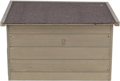 Trixie - Natura Knaagdierhuis - Asfalt Dak Grijsgroen (50x37x30 cm) - Bivakshop