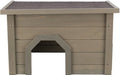Trixie - Natura Knaagdierhuis - Asfalt Dak Grijsgroen (50x37x30 cm) - Bivakshop