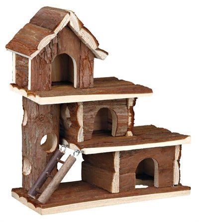 Trixie - Natural Huis Tammo – Drie Verdiepingen Speelparadijs - Bivakshop