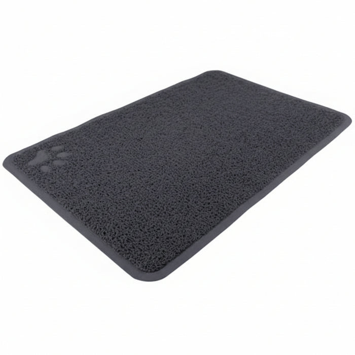 Trixie - Schoonloopmat Voor Kattenbak - Antraciet - 45x37 cm / 60x40 cm - Bivakshop