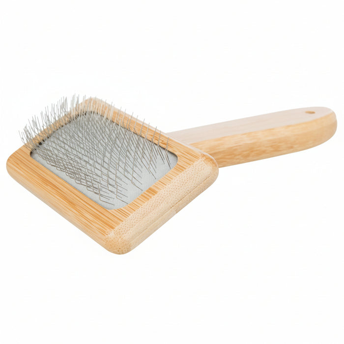 Trixie - Slickerborstel Bamboe - In Verschillende Maten - Bivakshop