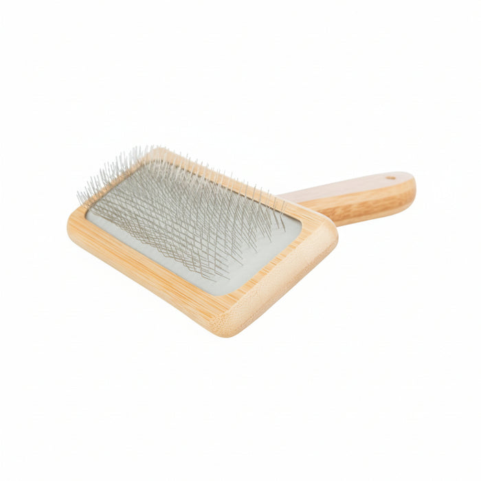 Trixie - Slickerborstel Bamboe - In Verschillende Maten - Bivakshop