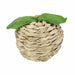 Trixie - Speelbal Appel - Gras & Maïsblad (7 cm) - Bivakshop