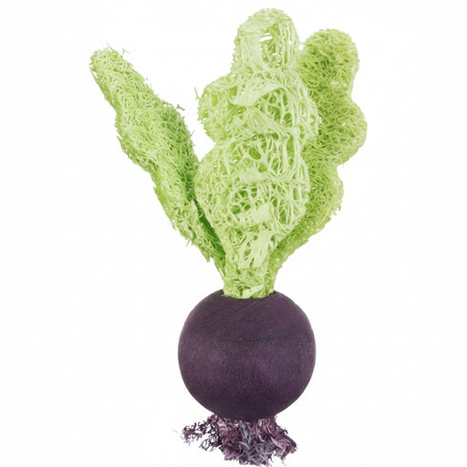 Trixie - Speelbal Set Biet & Aardbei - Hout & Loofah (6 / 9 cm) - Bivakshop