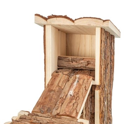 Trixie - Speelplaats Tjorven Muizen/Hamsters - Schorshout 32x19x29 cm - Bivakshop