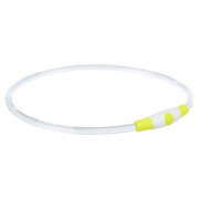 Trixie – USB Flash Light Halsband Groen (40 cm & 65 cm) – Oplaadbaar – 200 m Zichtbaarheid - Bivakshop