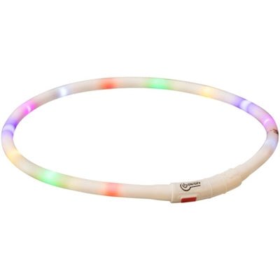 Trixie – USB Lichtgevende Halsband Hond (65 cm & 70 cm) – Oplaadbaar – 500 m Zichtbaarheid - Bivakshop