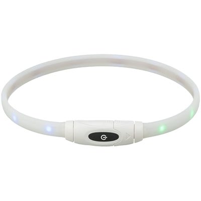 Trixie – USB Lichtgevende Halsband Hond (65 cm & 70 cm) – Oplaadbaar – 500 m Zichtbaarheid - Bivakshop