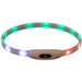 Trixie – USB Lichtgevende Halsband Hond (65 cm & 70 cm) – Oplaadbaar – 500 m Zichtbaarheid - Bivakshop