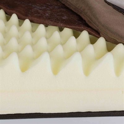 Trixie - Vitaal Orthopedisch Kussen - Taupe/Lichtgrijs - 100x70 cm - Memory Foam - Bivakshop