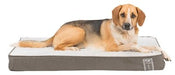 Trixie - Vitaal Orthopedisch Kussen - Taupe/Lichtgrijs - 100x70 cm - Memory Foam - Bivakshop