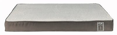 Trixie - Vitaal Orthopedisch Kussen - Taupe/Lichtgrijs - 100x70 cm - Memory Foam - Bivakshop