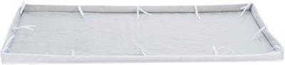 Trixie - Vloer voor Indoorren - Beschermbodem Grijs/Wit (140 x 70 cm) - Bivakshop