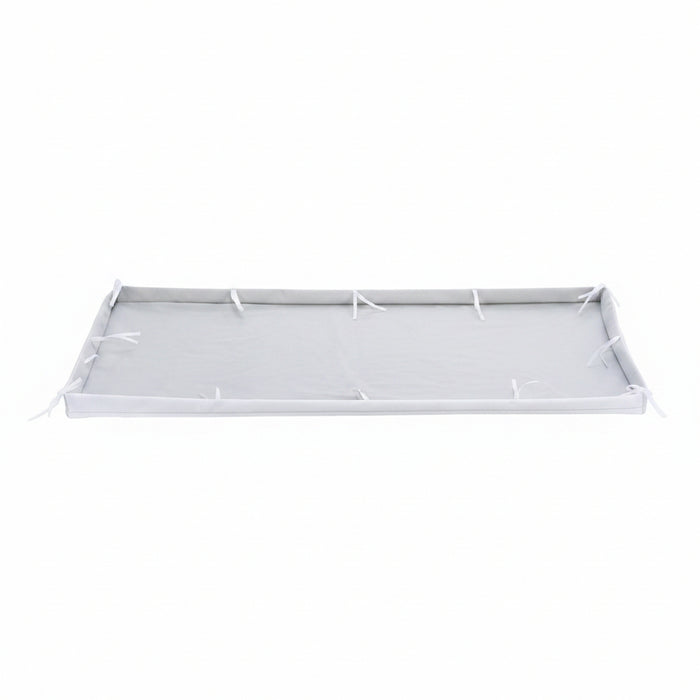 Trixie - Vloer voor Indoorren - Beschermbodem Grijs/Wit (140 x 70 cm) - Bivakshop