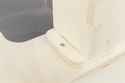 Trixie - Voederstation - Met Voerbak, Waterbak & Hooiruif (70x47x41cm) - Bivakshop